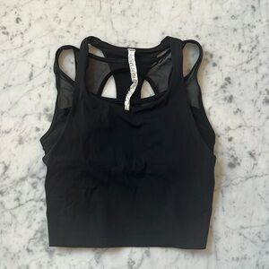 Lululemon 🍋 Cropped Fitted Tank